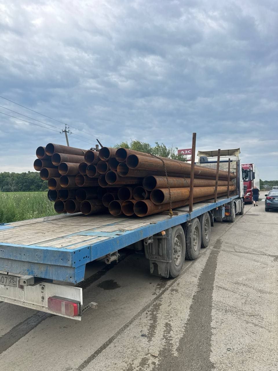 Трубу стальная водогазопроводная